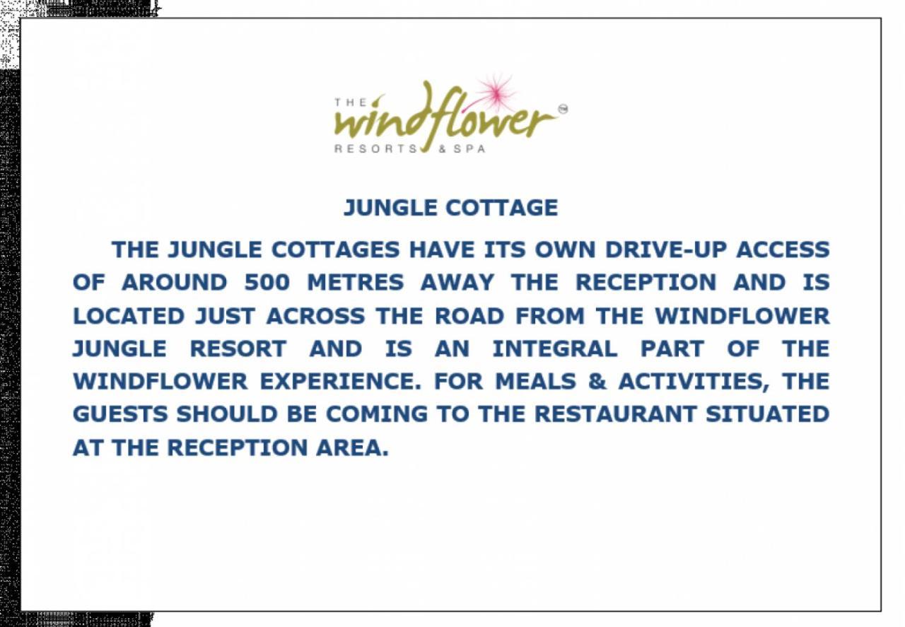 The Windflower Jungle Resort & Spa, Bandipūr Zewnętrze zdjęcie